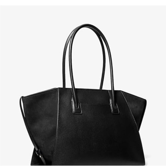 Michael Kors Avril XL Black Tote Shoulder Bag